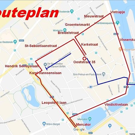 Vakantieappartement Emiel Centrum Oostende Met Garage Zewnętrze zdjęcie
