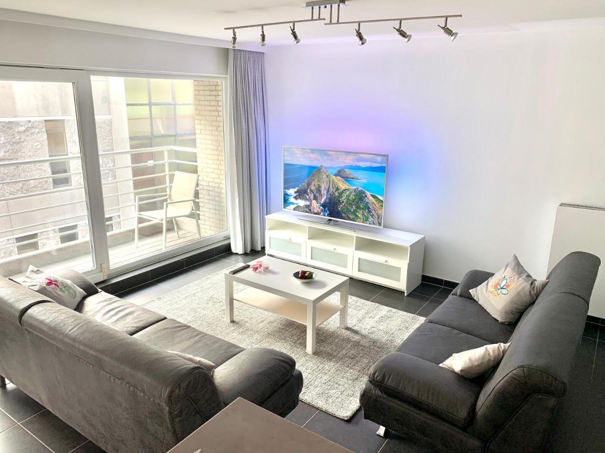 Vakantieappartement Emiel Centrum Oostende Met Garage Zewnętrze zdjęcie