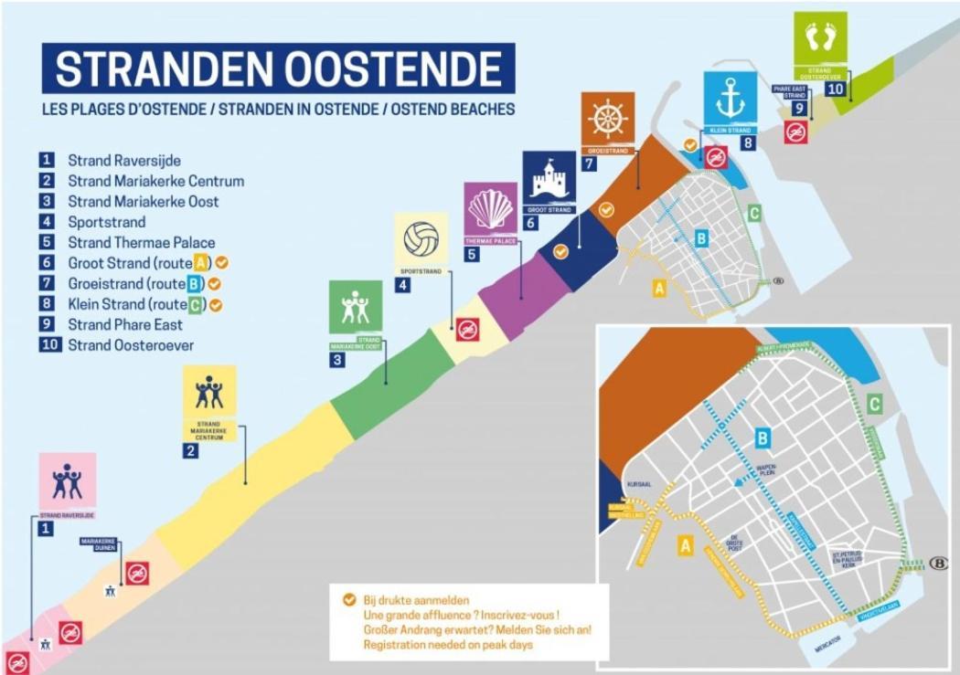 Vakantieappartement Emiel Centrum Oostende Met Garage Zewnętrze zdjęcie